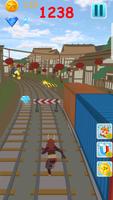 Subway Samurai Runner تصوير الشاشة 1