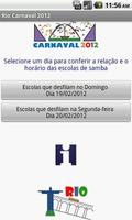 Rio Carnaval 2012 โปสเตอร์