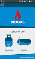 Recargas de supergas en Riogas plakat