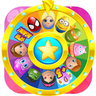 Wheel of Surprise Eggs & Toys Zeichen