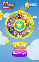 Wheel of Surprise Eggs & Toys پوسٹر