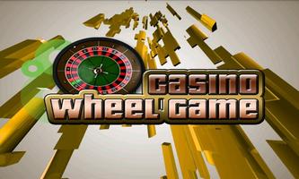 Casino Wheel Game plakat