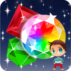 Gems Diamond Battle Match 3 icône