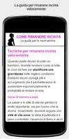 Rimanere Incinta e Gravidanza تصوير الشاشة 1