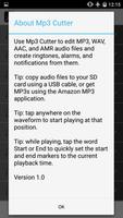 Mp3 Cutter and Ringtone Maker capture d'écran 3