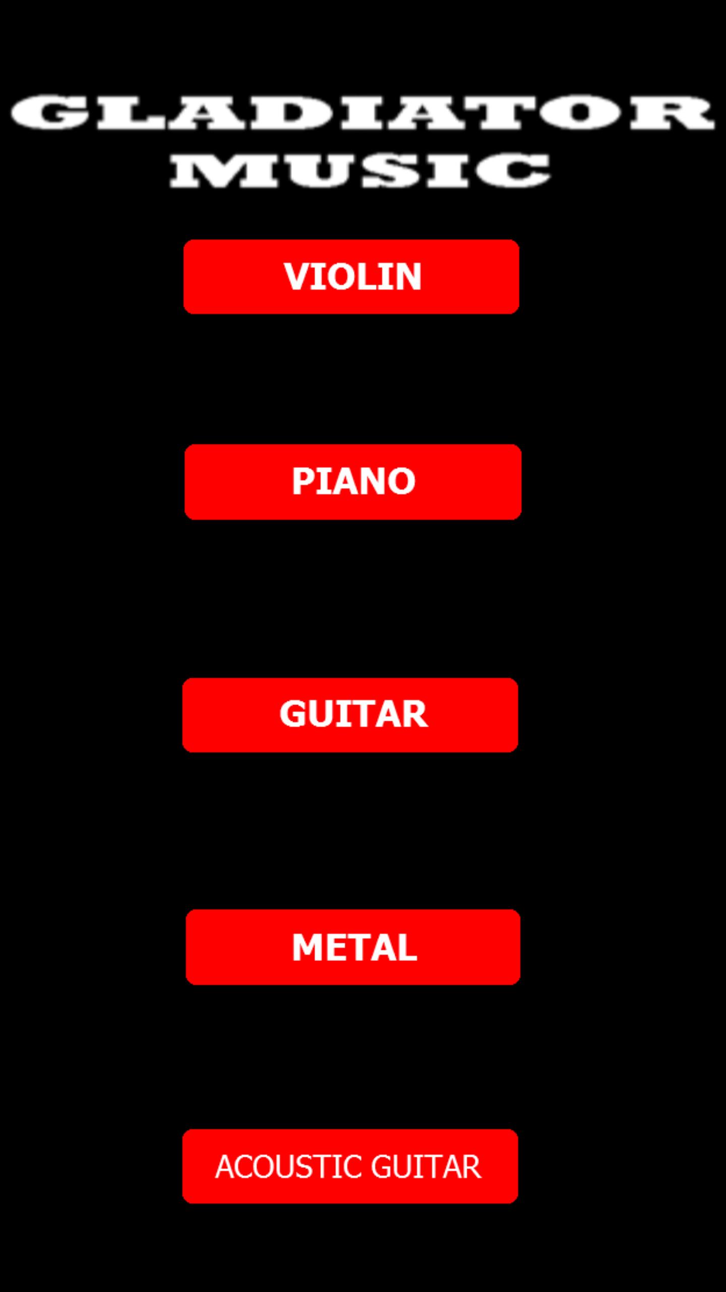 Gladyator Ring Tone Musics For Android Apk Download