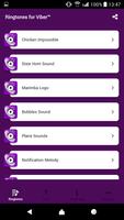 Ringtones for Viber™ اسکرین شاٹ 1