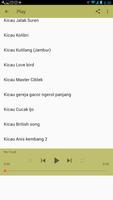 برنامه‌نما NEW Ringtones Kicau Burung Indonesia Lengkap عکس از صفحه
