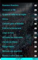 Canciones Argentina Mundial Plakat