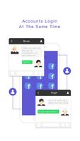 App Clone - 2Face Multi Accounts - Avatar ภาพหน้าจอ 1