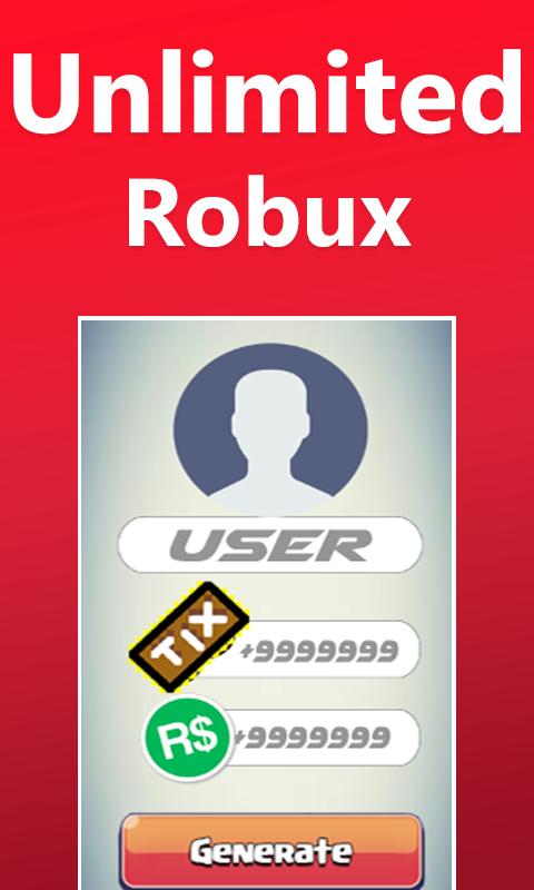 Free Robux Roblox Tool Unlimited For Android Apk Download - server robloxtool roblox robux hack tool generate unlimited