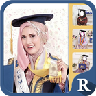 Hijab Graduation Camera icône