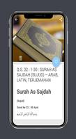 Surah As Sajdah Arab, Latin, dan Terjemahannya capture d'écran 3