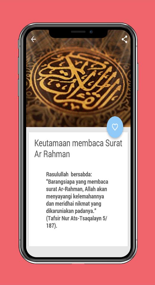 Surah Ar Rahman Arab Latin Dan Terjemahannya For Android