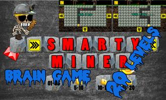 Smarty miner brain game plakat
