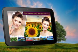 Natural Photo Frame Affiche