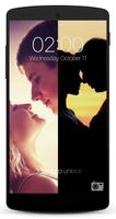 Couple Photo Lock Screen with Pattern, Love Style ảnh chụp màn hình 3