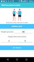 1 Schermata BMI Calculator for Men
