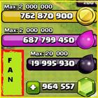 Ultra Gems for coc new (Prank) أيقونة