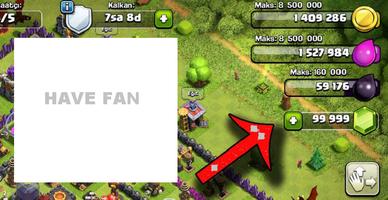 Ultra Gems for coc new (Prank) screenshot 1