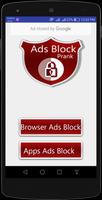 Ads Blocker prank capture d'écran 3