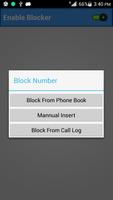 Call Blocker (Call Blacklist) capture d'écran 2