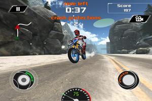 3D Motocross Snow Bike Racing capture d'écran 3