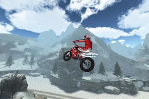3D Motocross Snow Bike Racing Cartaz