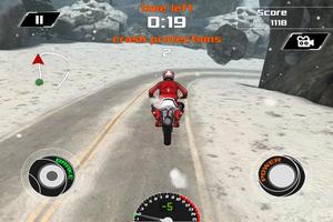 3D Motocross Snow Bike Racing capture d'écran 2