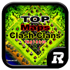 TOP Maps Clash Clans 2017 icône