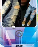 ripped jeans design syot layar 2