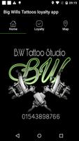 Big Wills Tattoos loyalty app Affiche