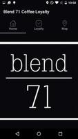 Blend 71 Coffee Loyalty App Affiche