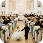 चर्च शादी की सजावट आइकन