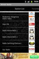 Khmer mRadio اسکرین شاٹ 1