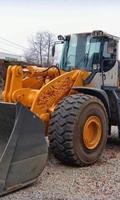 Puzzle Tractor Liebherr poster