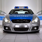 Voiture police Jigsaw Puzzle icône