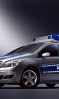 Voiture police Jigsaw Puzzle Affiche