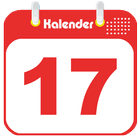 Kalender Indonesia-icoon