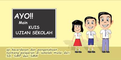 Kuis Ujian Sekolah Poster