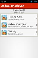 Jadwal Imsakiyah Prov. Jambi Affiche