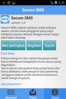 Secure SMS captura de pantalla 3