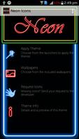 Neon Icon Pack Affiche