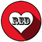 Red Hearts Icon Pack (Free) icône