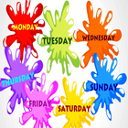 آیکون‌ Kids Learning Days of The Week
