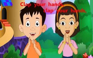 Kids Poem Clap Your Hands capture d'écran 2