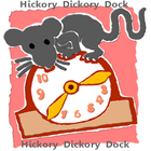 Hickory Dickory Dock Kids Poem أيقونة