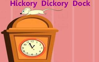 Hickory Dickory Dock Kids Poem capture d'écran 1