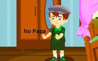 Nursery poem johny Yes Papa screenshot 1