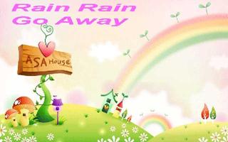 Rain Rain Go Away Kids Poem captura de pantalla 1